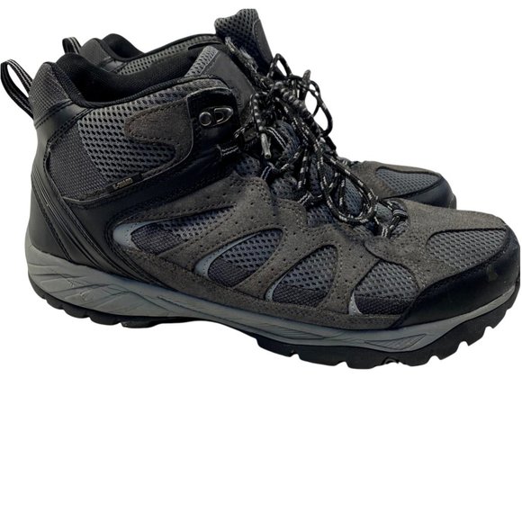 Khombu Shoes Khombu Mens Tyler Hiking Trail Boots Black Gray
